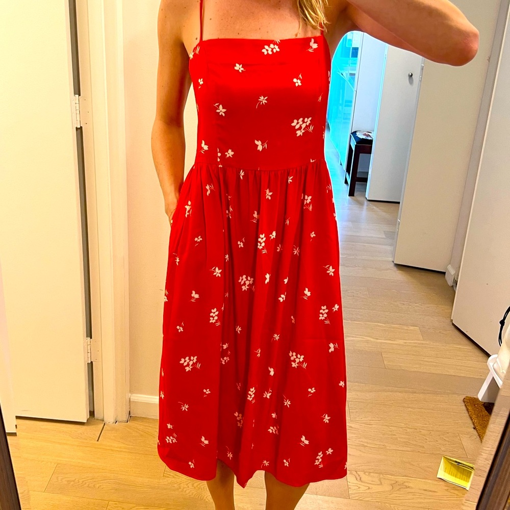 Goodthreads Red spaghetti strap sundress